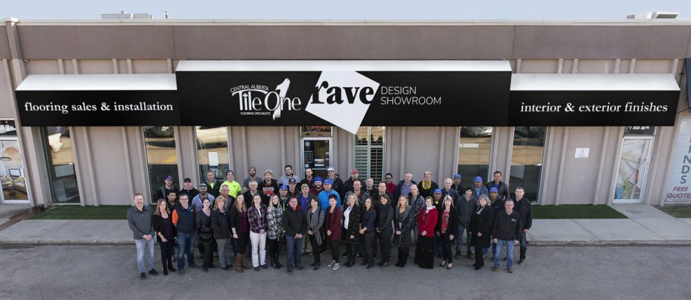 Exterior of Rave Showroom