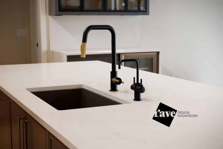 Countertop edges by Rave Showroom